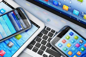 phones and devices with apps powered by app marketing strategies