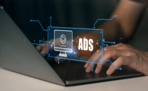 computer with bilingual programmatic advertising