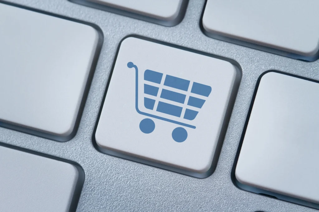 shopping button during black friday ai programmatic advertising