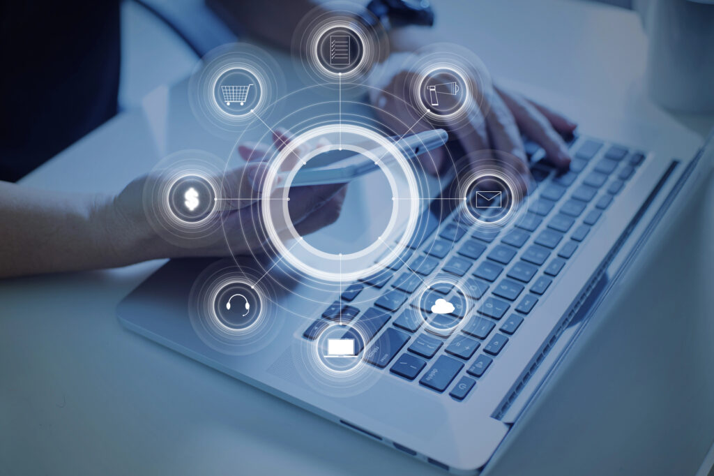 computer with programmatic adTech