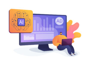 illustration showing programmatic advertising software